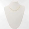 KIHEI 喜平<br>18金 イエローゴールド 2面シングル 50cm 10g ネックレス / KHI-K18-2S-50-10
