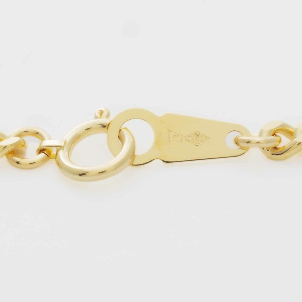 KIHEI 喜平<br>18金 イエローゴールド 2面シングル 50cm 20g ネックレス / KHI-K18-2S-50-20