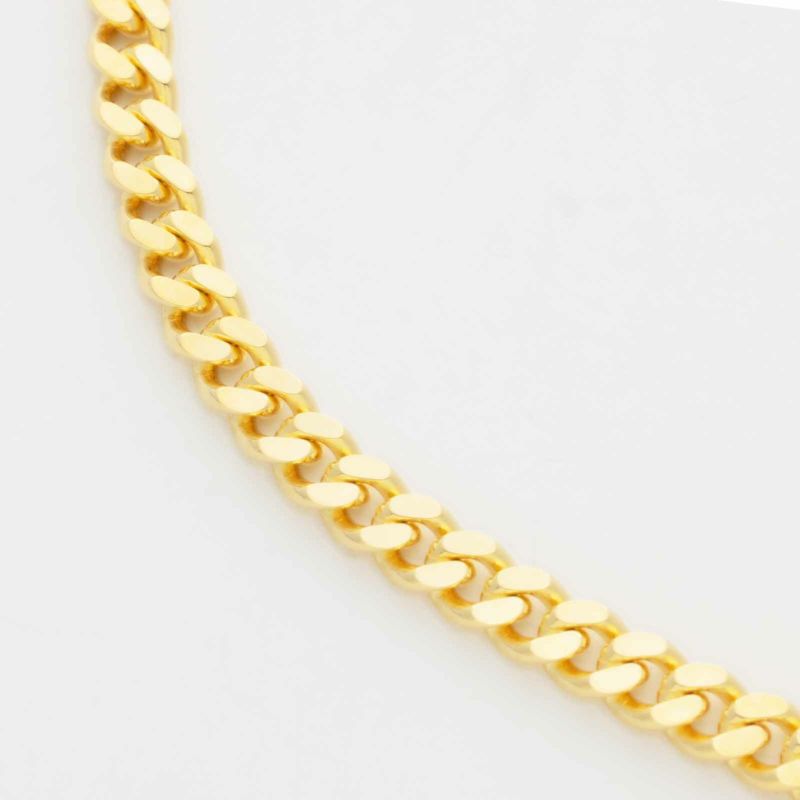 KIHEI 喜平<br>18金 イエローゴールド 2面シングル 50cm 50g ネックレス / KHI-K18-2S-50-50