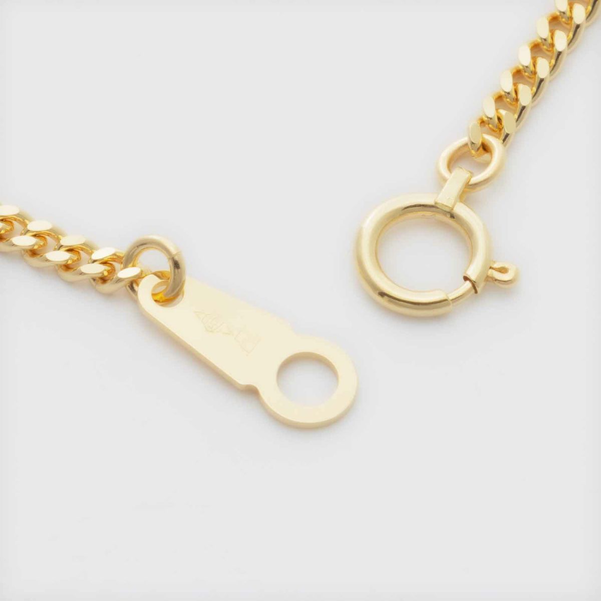 KIHEI 喜平<br>18金 イエローゴールド 2面シングル 60cm 10g ネックレス / KHI-K18-2S-60-10