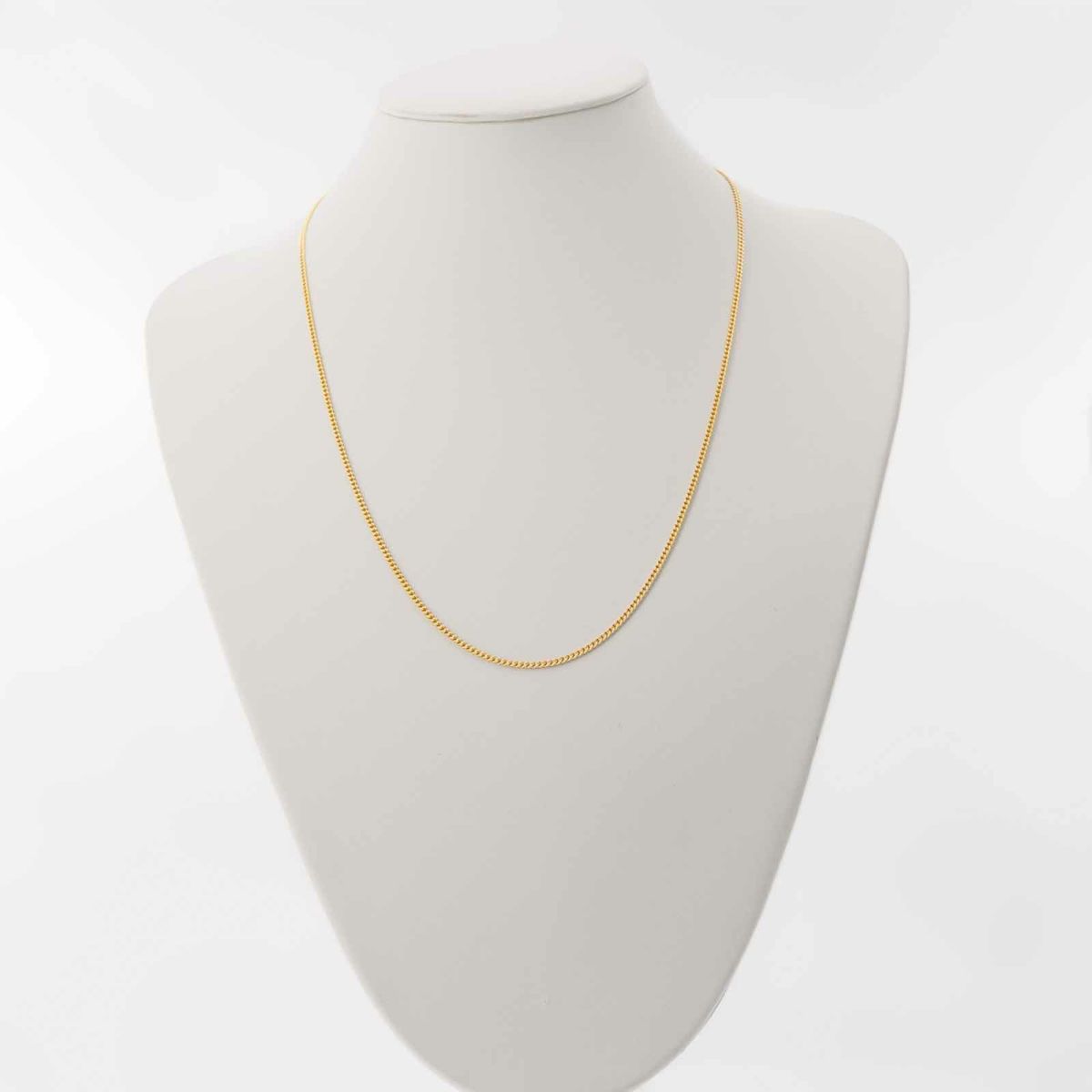 KIHEI 喜平<br>18金 イエローゴールド 2面シングル 60cm 10g ネックレス / KHI-K18-2S-60-10