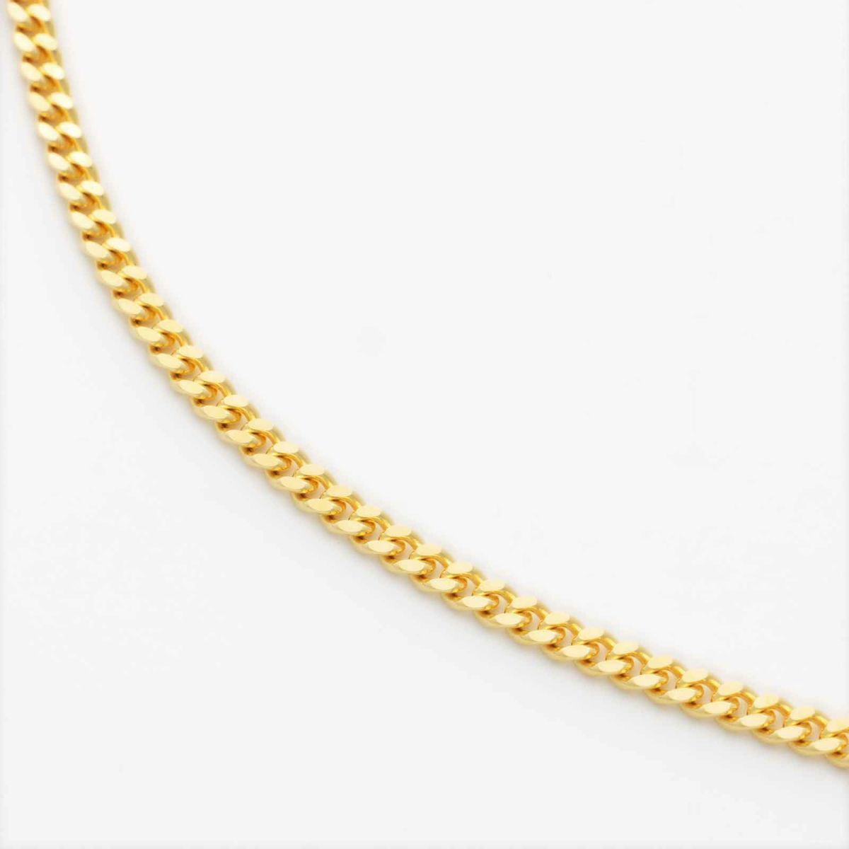 KIHEI 喜平<br>18金 イエローゴールド 2面シングル 60cm 20g ネックレス / KHI-K18-2S-60-20