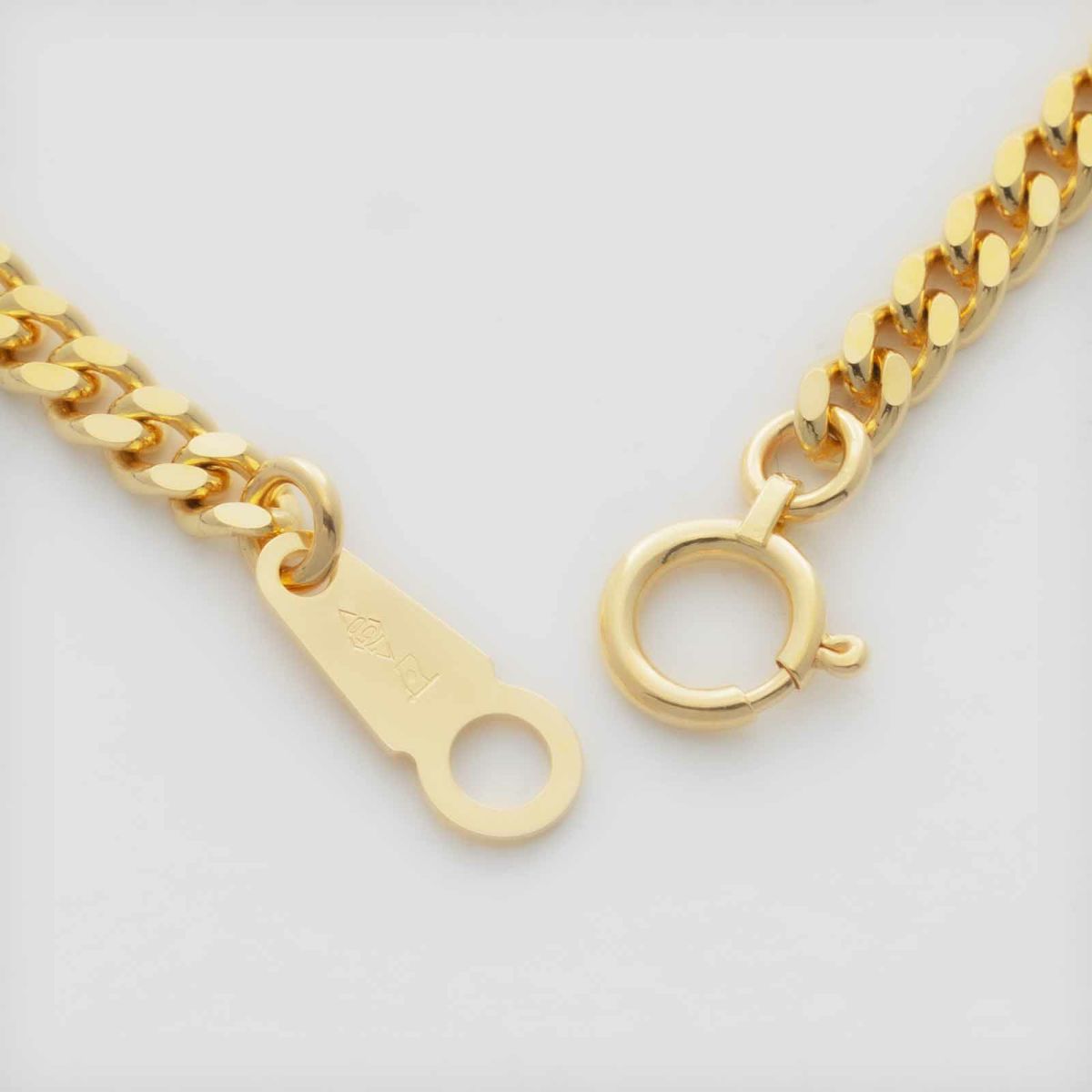 KIHEI 喜平<br>18金 イエローゴールド 2面シングル 60cm 20g ネックレス / KHI-K18-2S-60-20