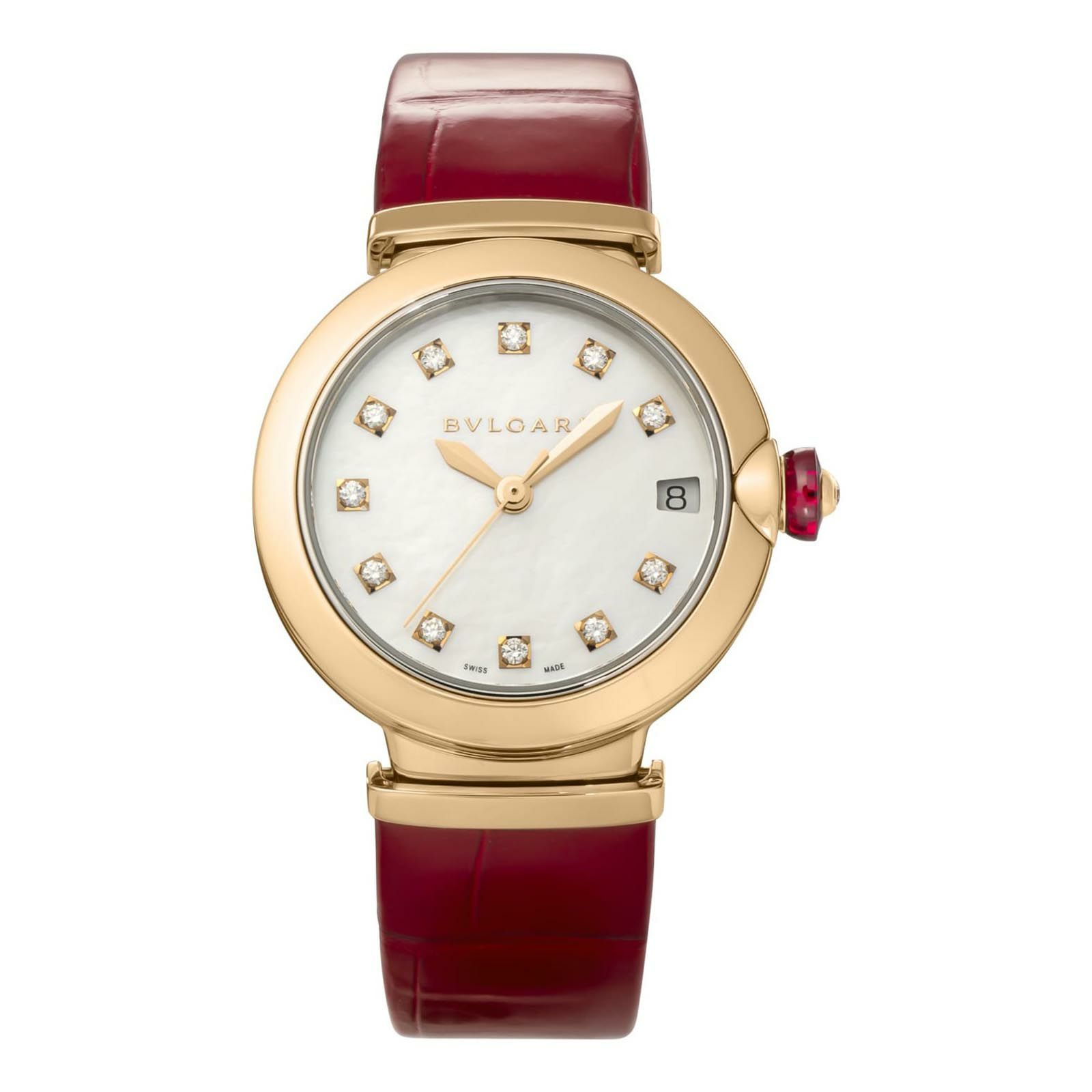 BVLGARI ブルガリ ルチェア / LU33WSPGLD/11.RED