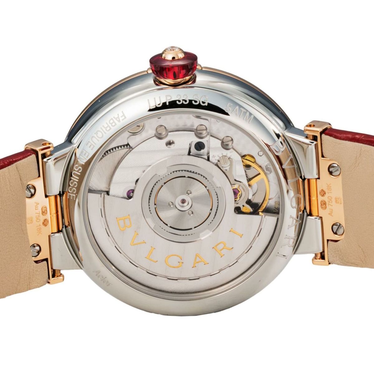 BVLGARI ブルガリ ルチェア / LU33WSPGLD/11.RED