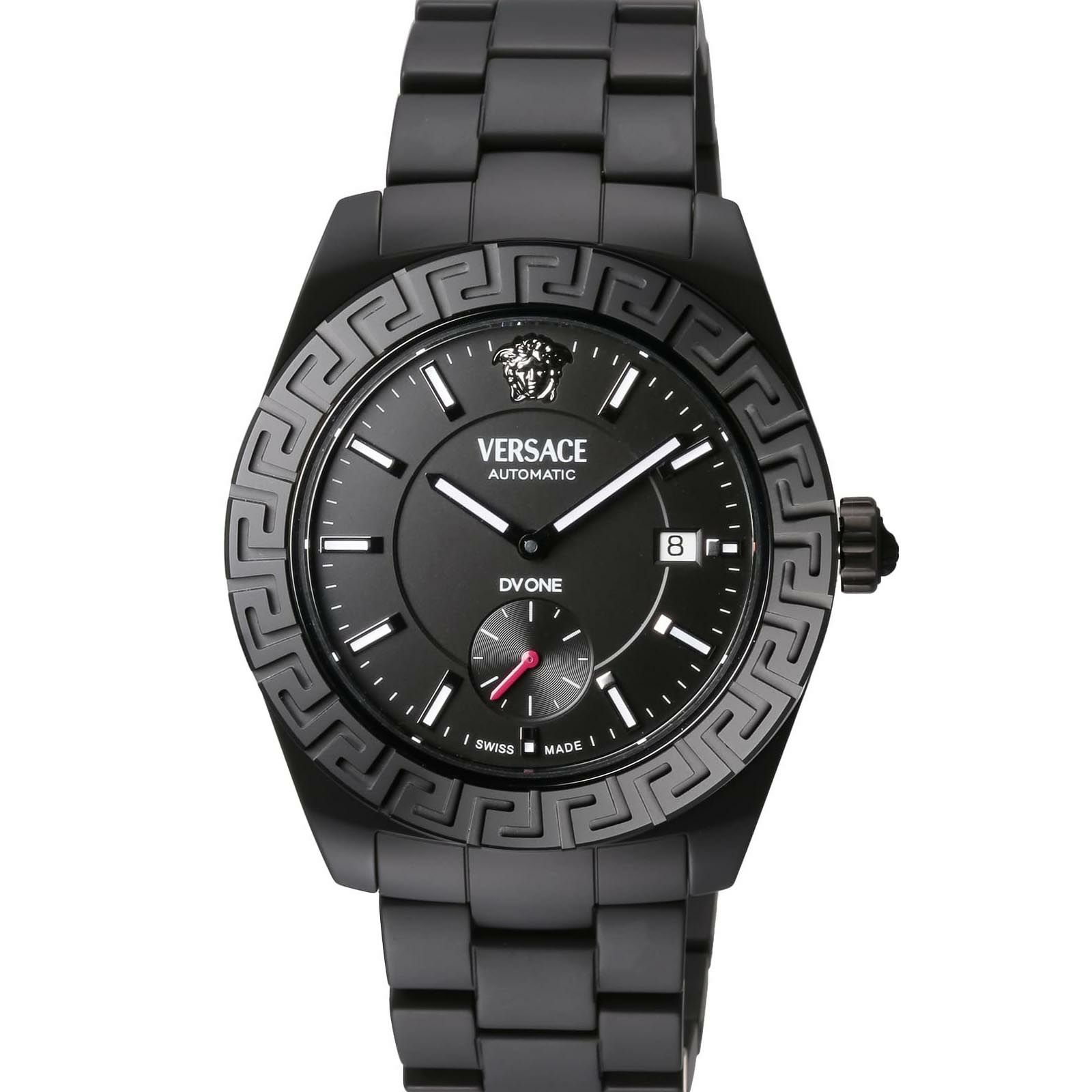 希少VERSACEヴェルサーチ腕時計68Qメデューサブラック 希少VERSACEヴェルサーチ腕時計68Qメデューサブラック 希少VERSACE